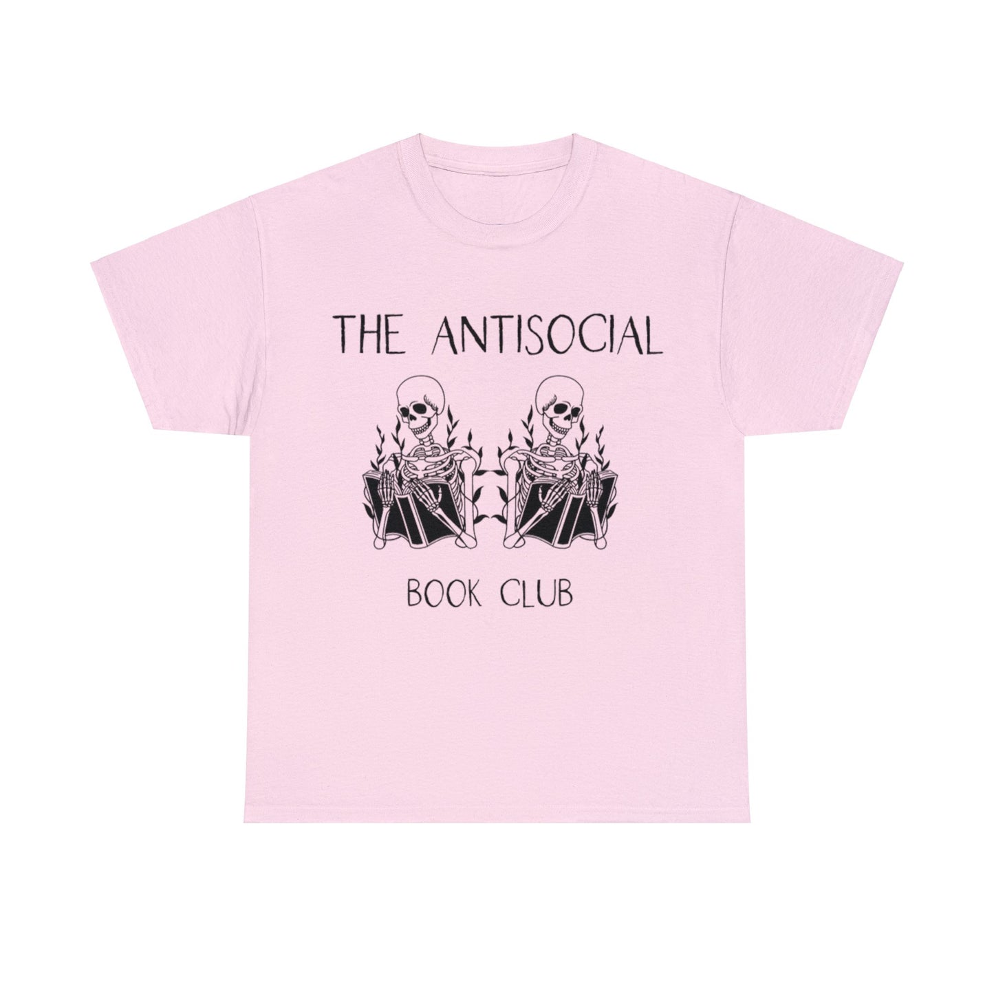 The Antisocial Book Club - Unisex Heavy Cotton Tee