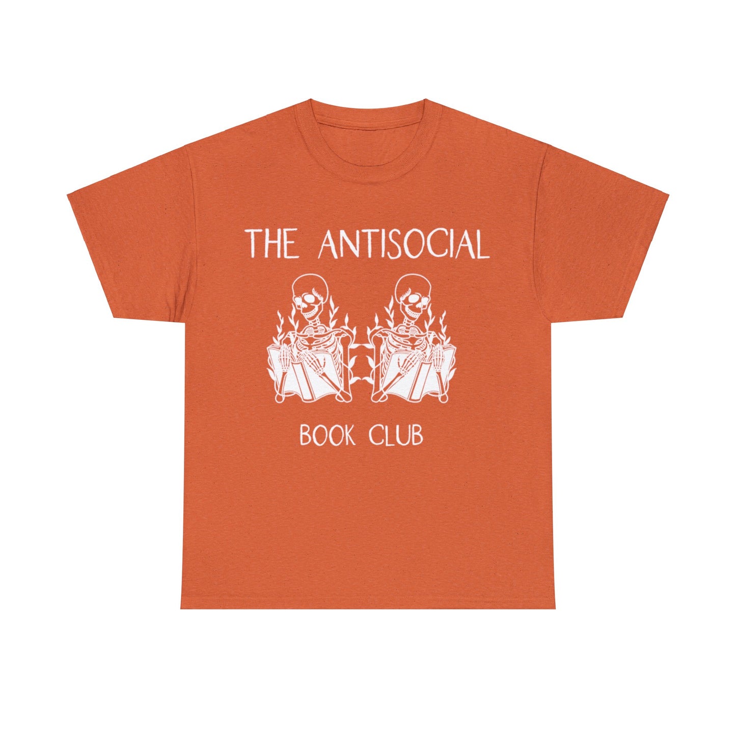 The Antisocial Book Club - Unisex Heavy Cotton Tee