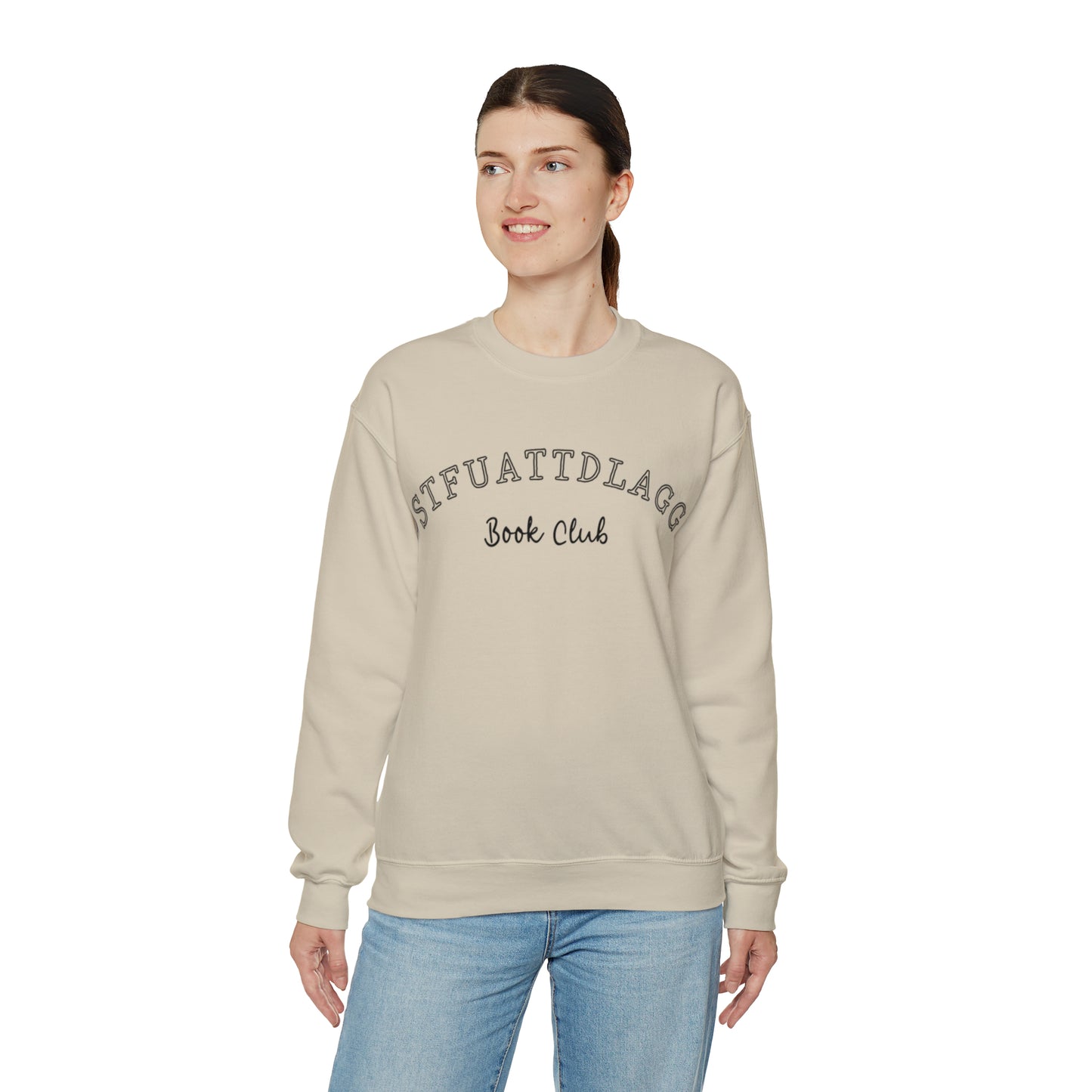 STFUATTDLAGG Book Club - Unisex Heavy Blend™ Crewneck Sweatshirt