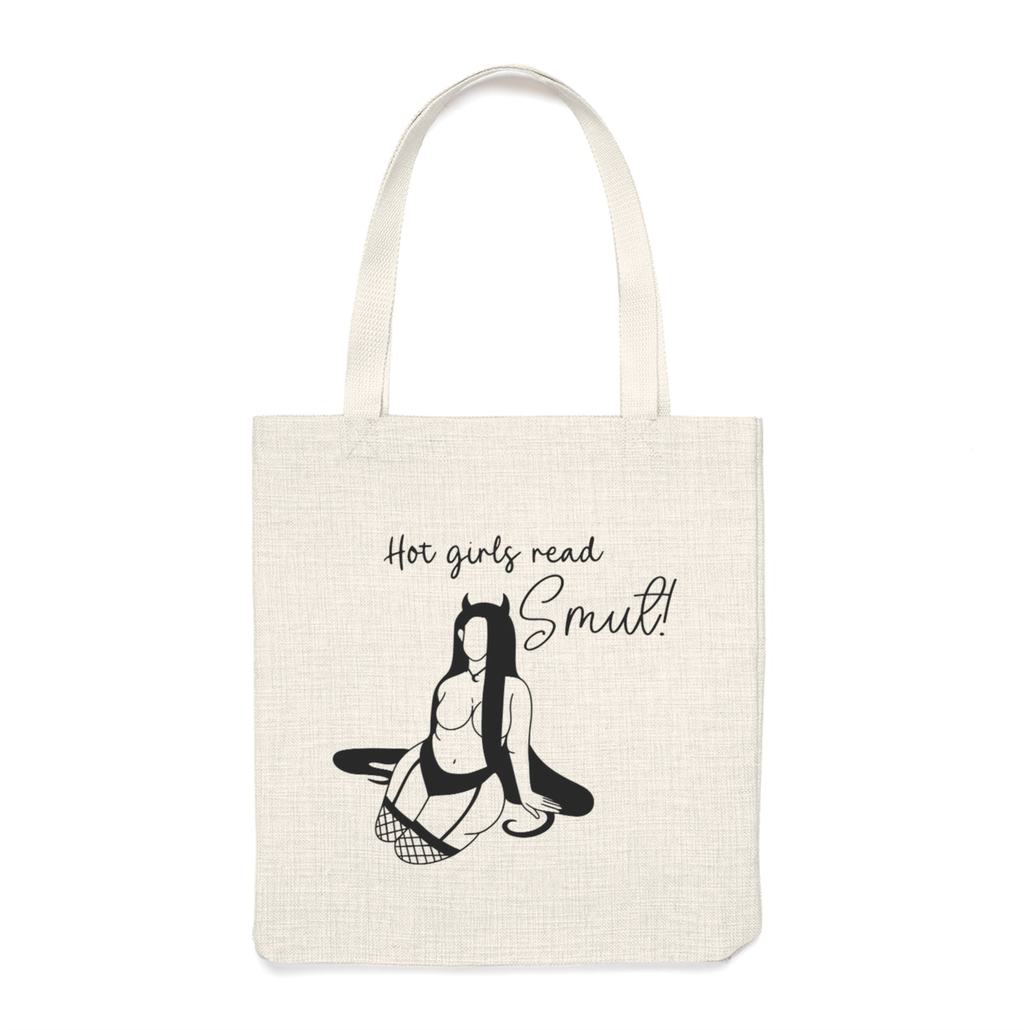 Hot Girls Read Smut! - Polyester Tote Bag