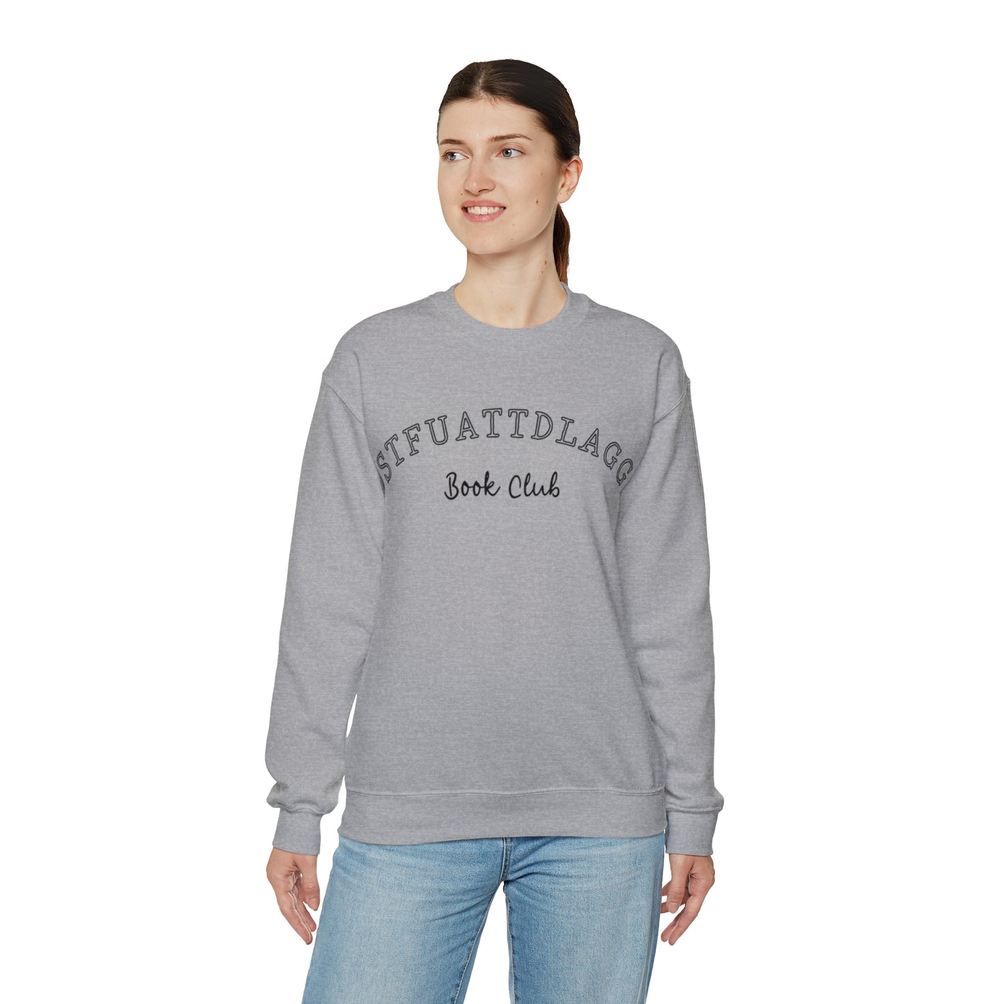 STFUATTDLAGG Book Club - Unisex Heavy Blend™ Crewneck Sweatshirt