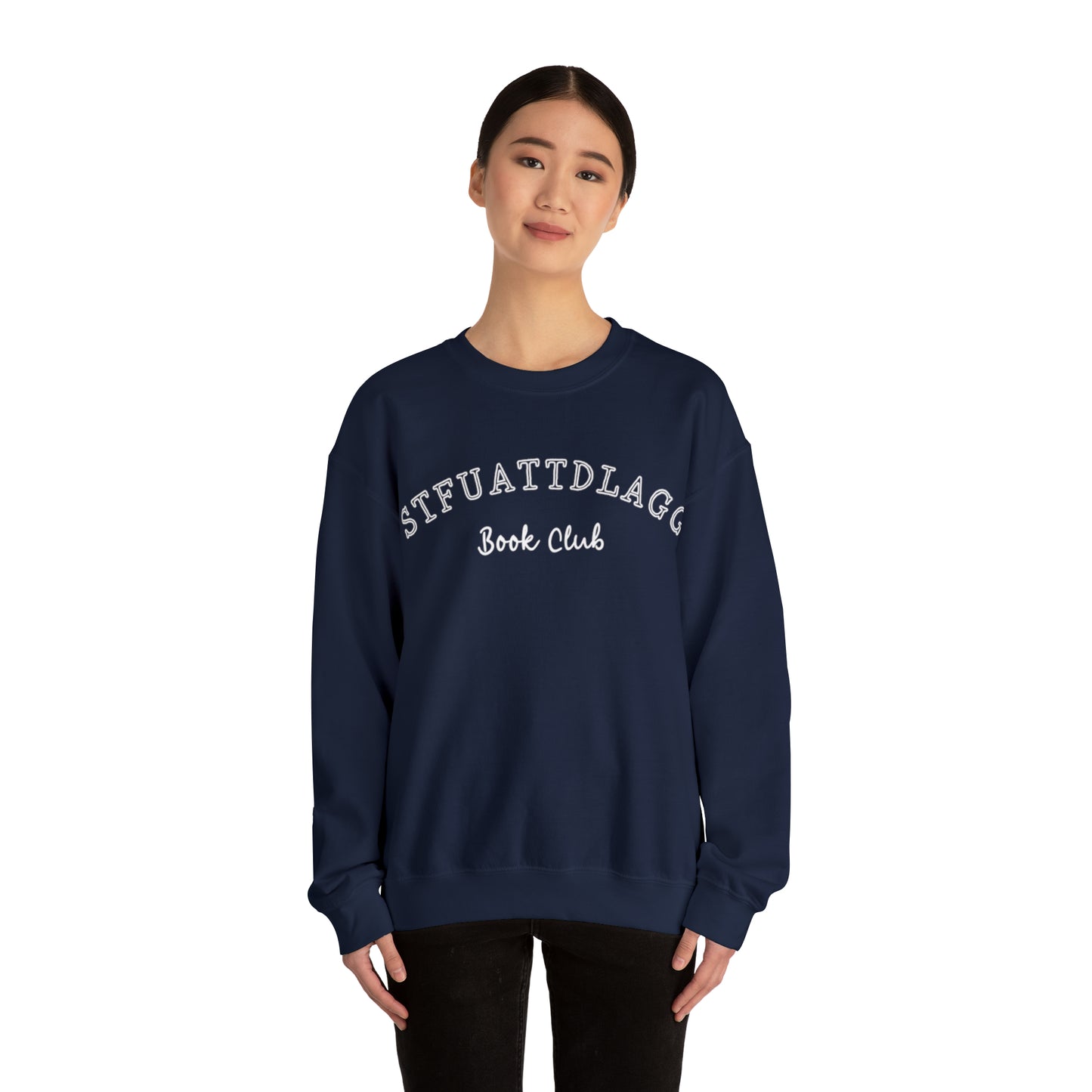 STFUATTDLAGG Book Club - Unisex Heavy Blend™ Crewneck Sweatshirt