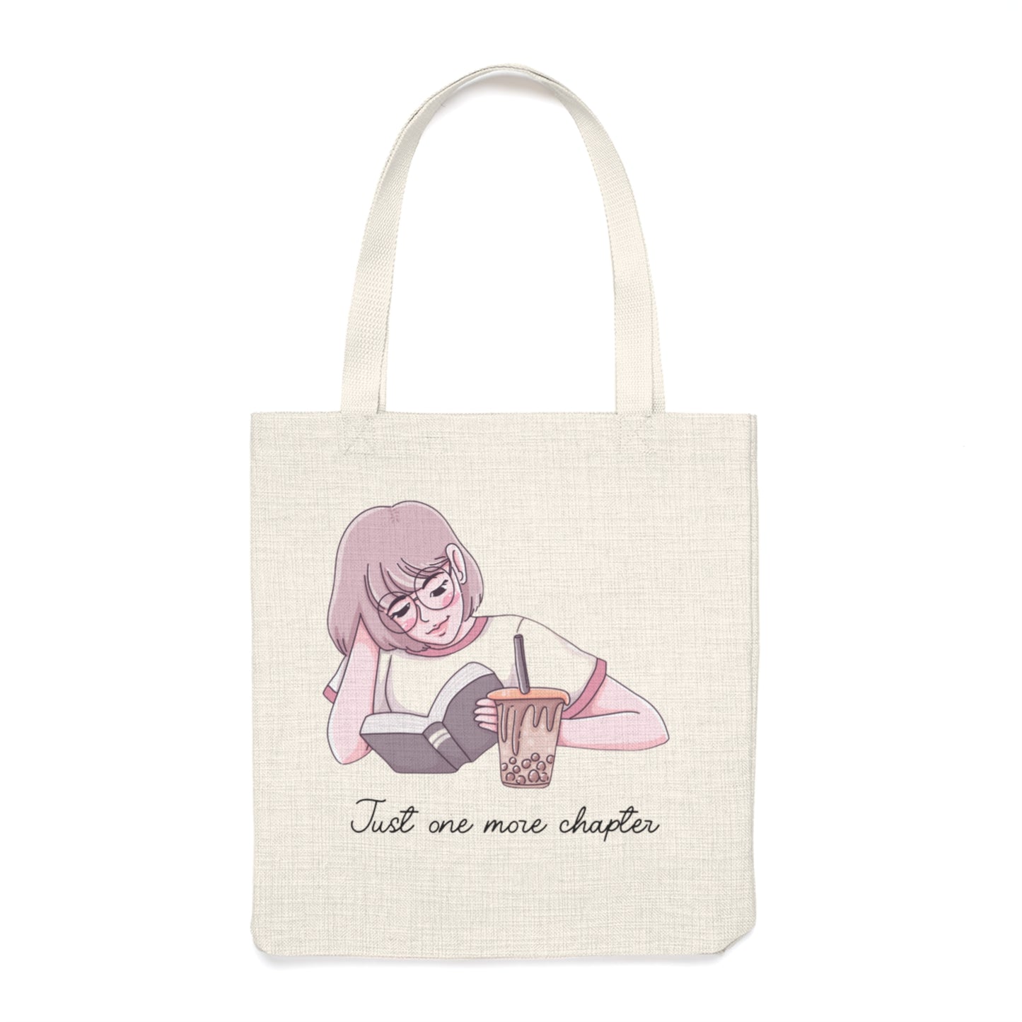 Just One More Chapter - Polyester Tote Bag