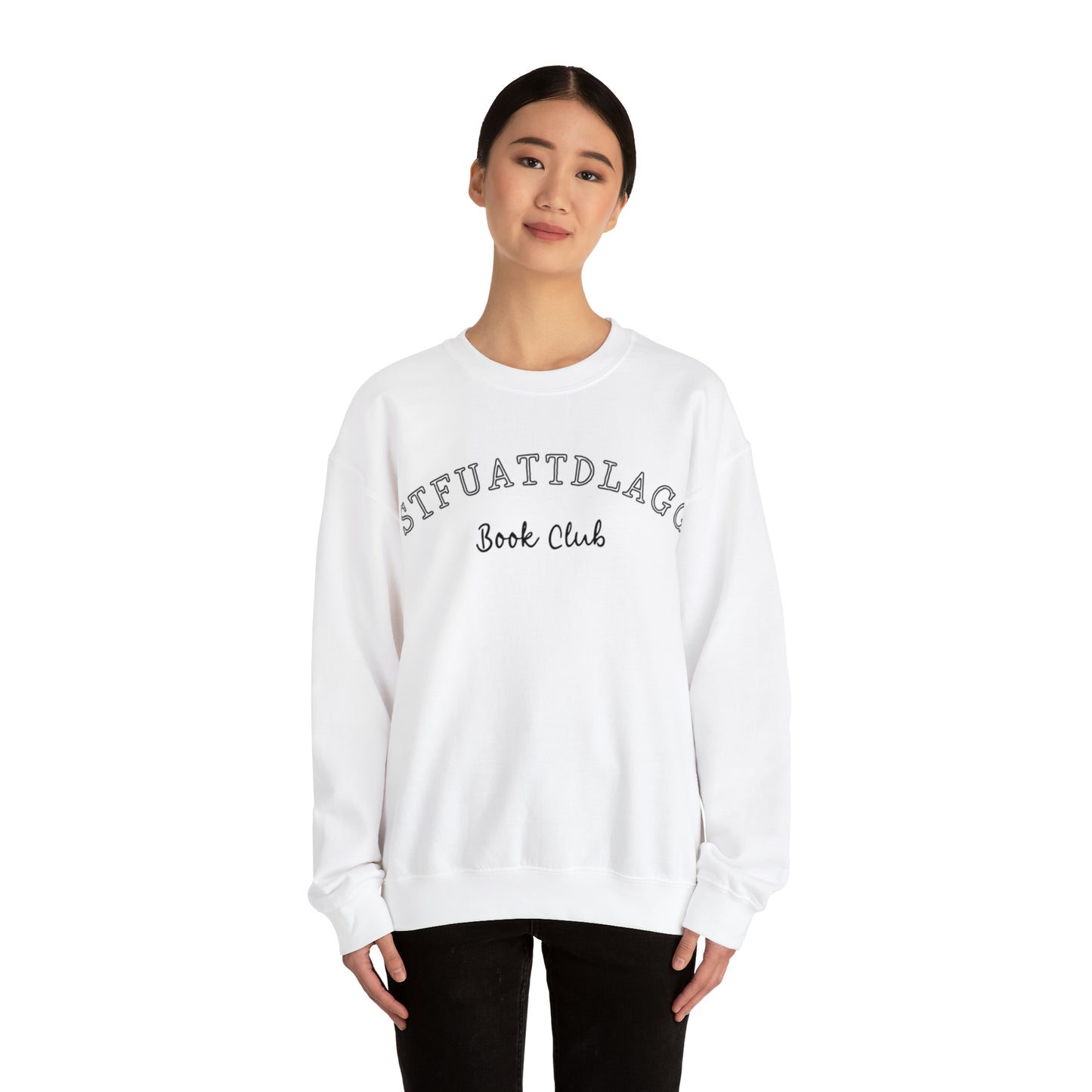 STFUATTDLAGG Book Club - Unisex Heavy Blend™ Crewneck Sweatshirt