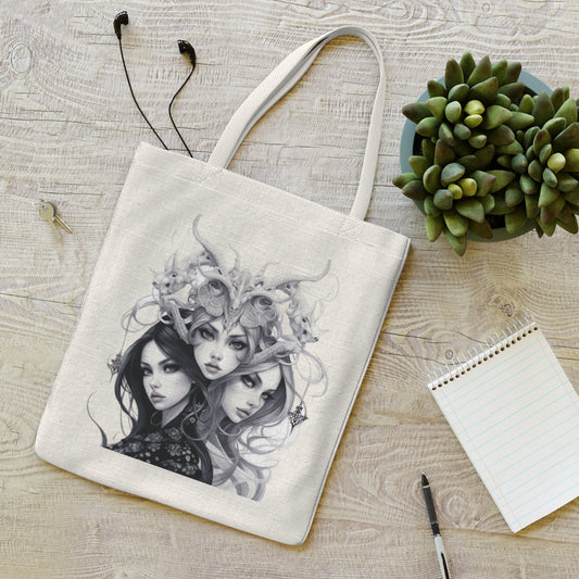 The Enchanters - Polyester Tote Bag