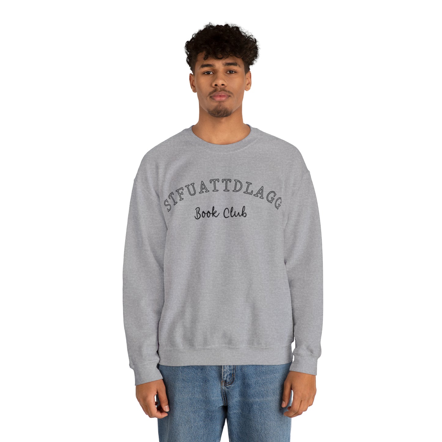 STFUATTDLAGG Book Club - Unisex Heavy Blend™ Crewneck Sweatshirt