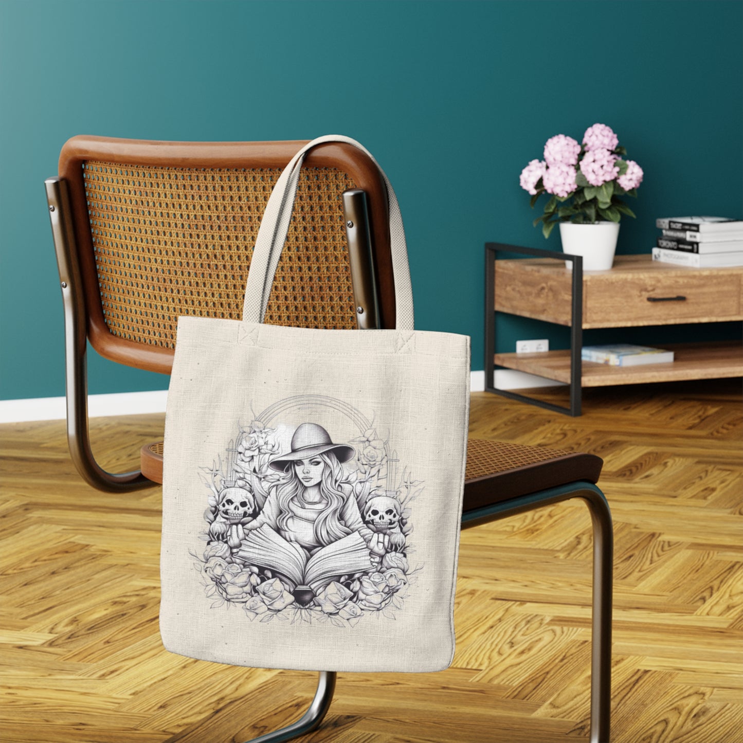 The spellcaster - Polyester Tote Bag