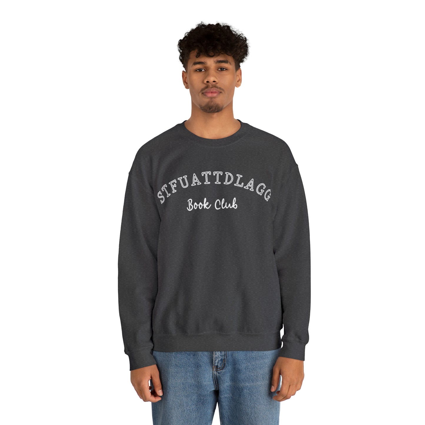 STFUATTDLAGG Book Club - Unisex Heavy Blend™ Crewneck Sweatshirt