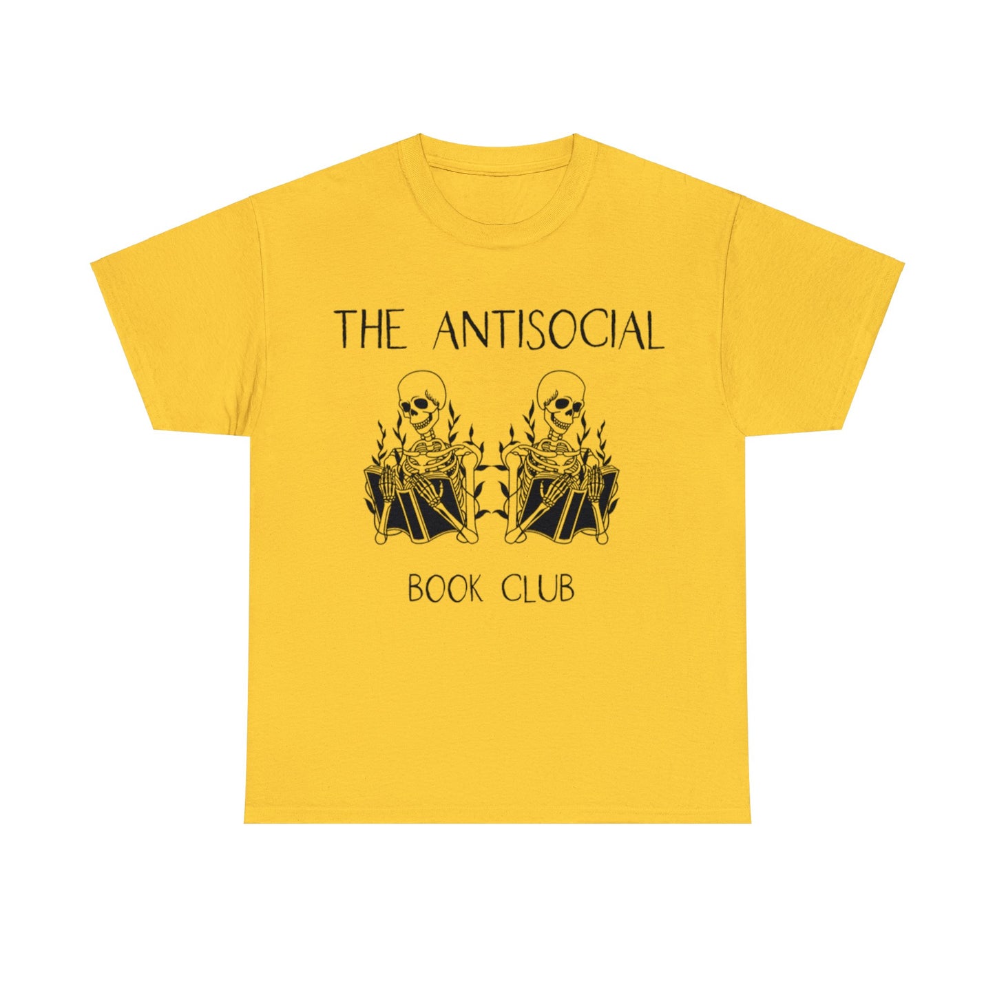 The Antisocial Book Club - Unisex Heavy Cotton Tee