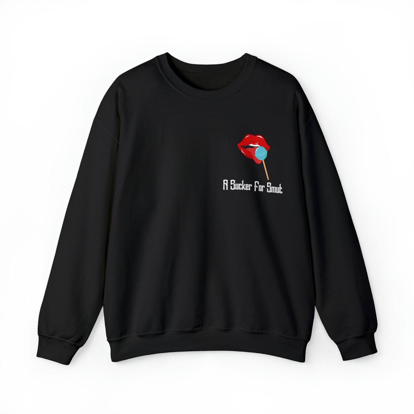 A Sucker For Smut! - Unisex Heavy Blend™ Crewneck Sweatshirt