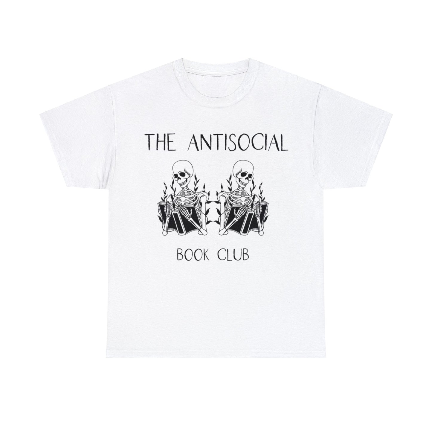 The Antisocial Book Club - Unisex Heavy Cotton Tee