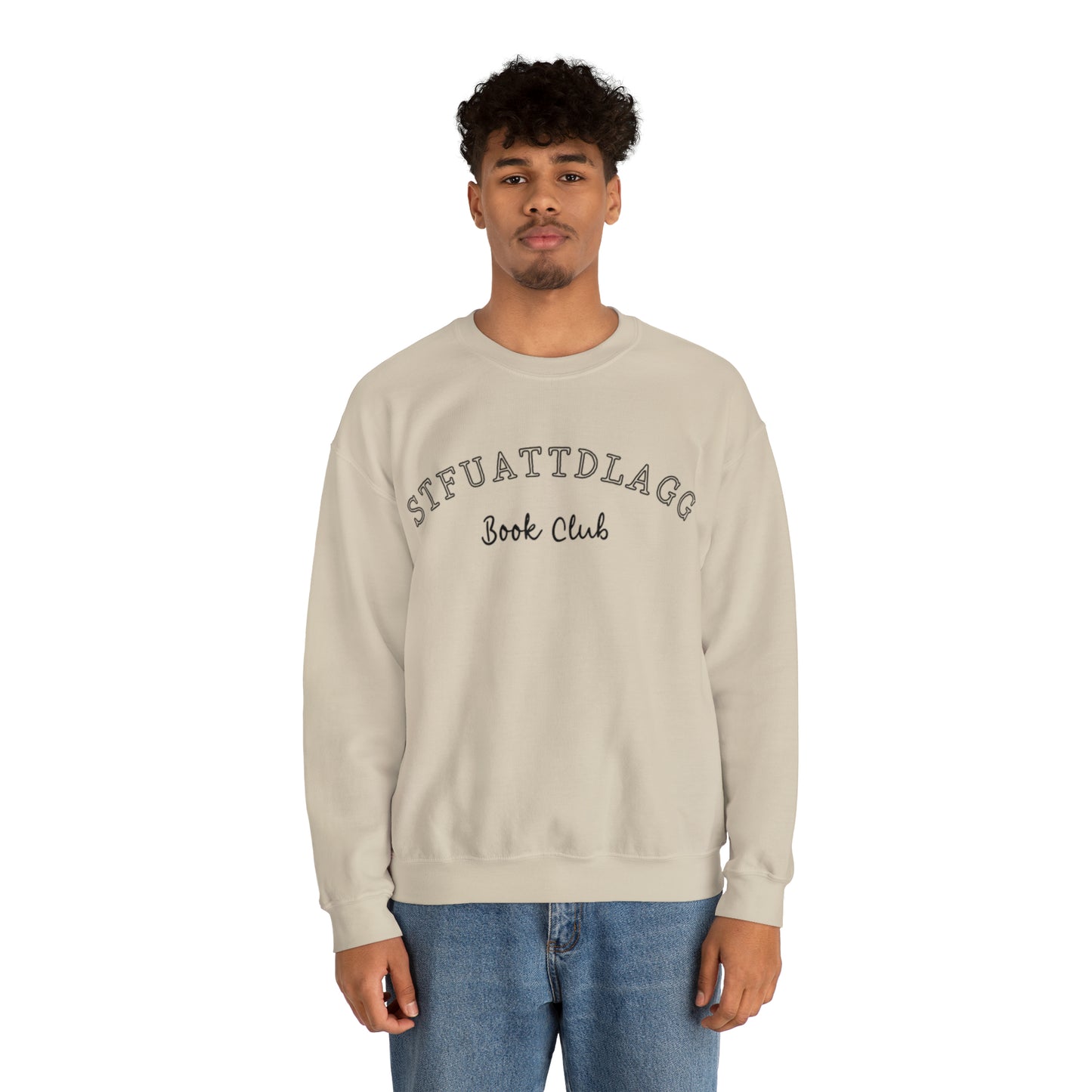 STFUATTDLAGG Book Club - Unisex Heavy Blend™ Crewneck Sweatshirt