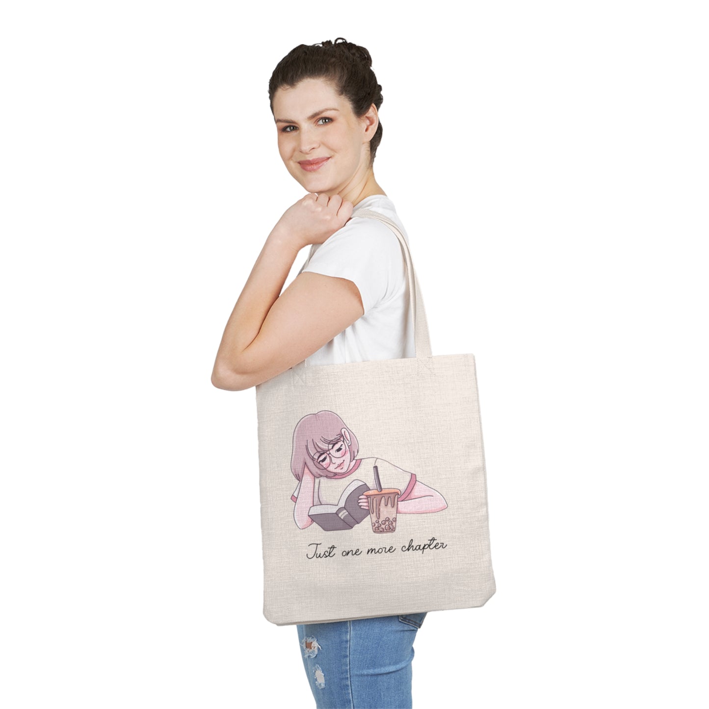 Just One More Chapter - Polyester Tote Bag