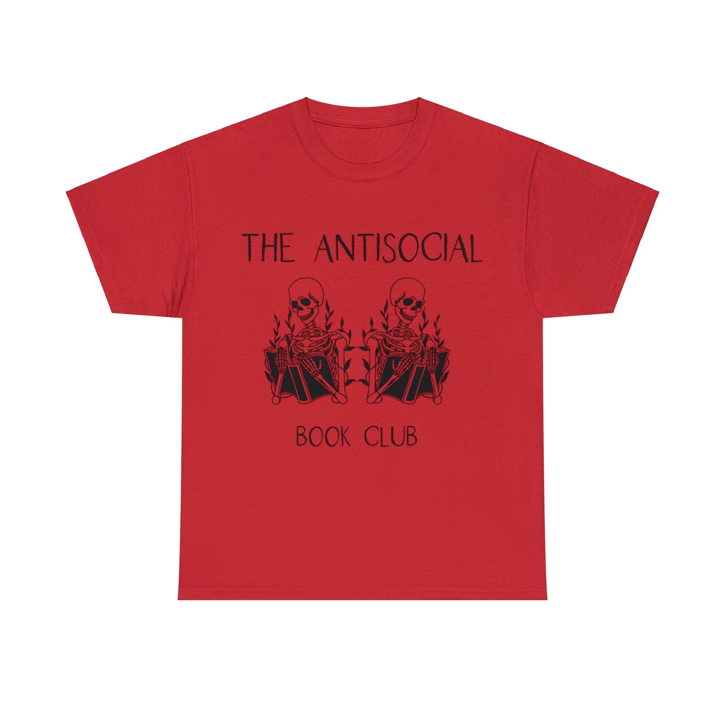 The Antisocial Book Club - Unisex Heavy Cotton Tee