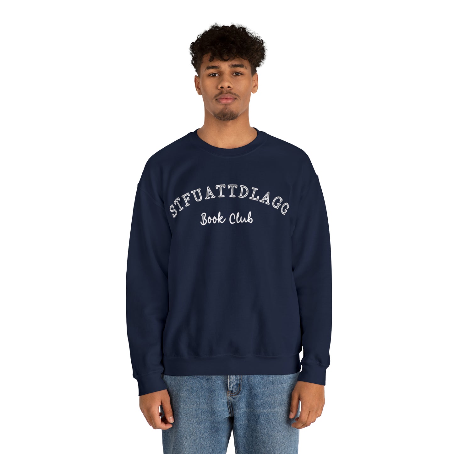 STFUATTDLAGG Book Club - Unisex Heavy Blend™ Crewneck Sweatshirt