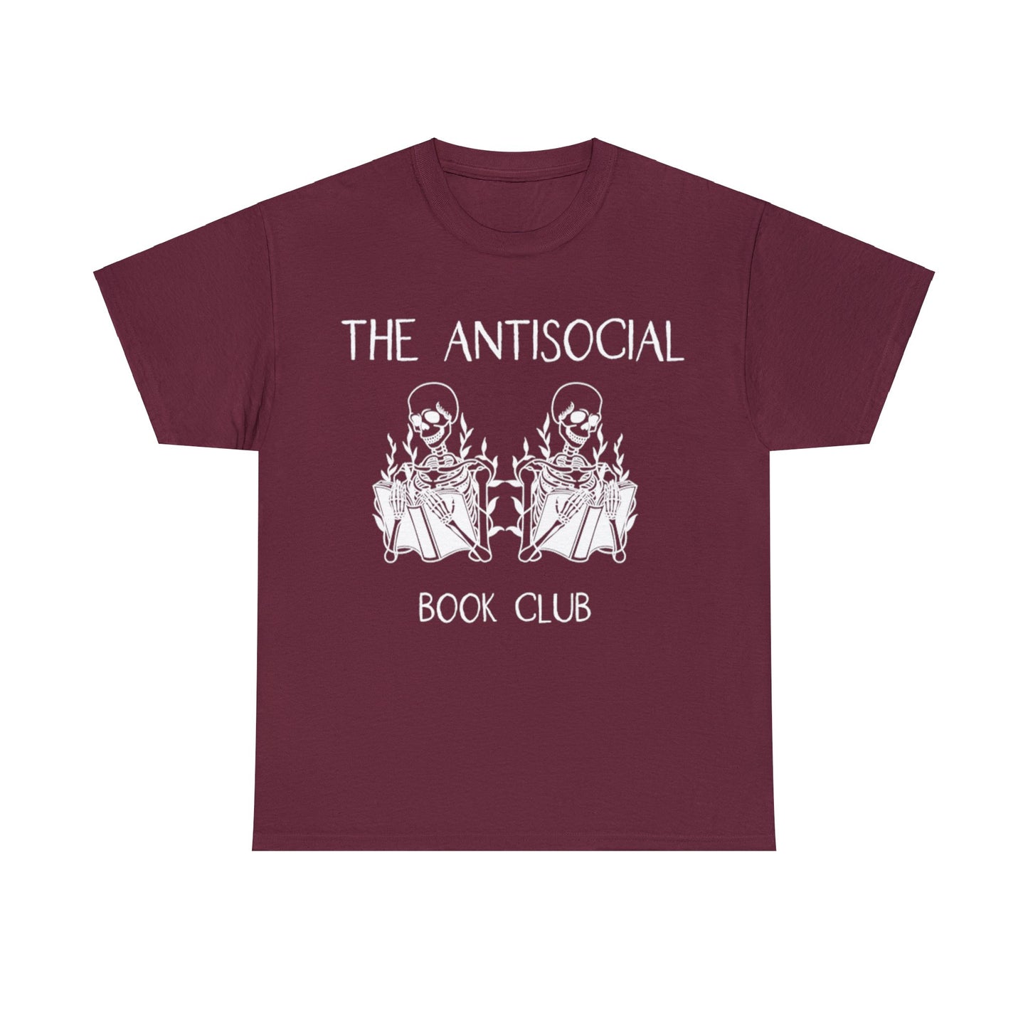 The Antisocial Book Club - Unisex Heavy Cotton Tee