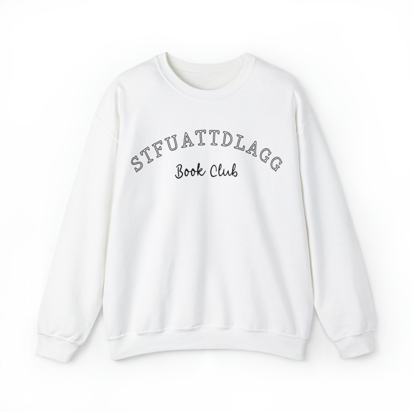 STFUATTDLAGG Book Club - Unisex Heavy Blend™ Crewneck Sweatshirt