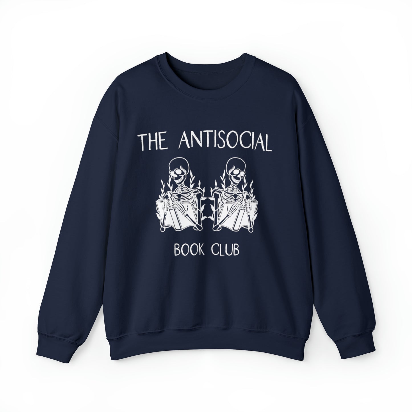 The Antisocial Book Club - Unisex Heavy Blend™ Crewneck Sweatshirt