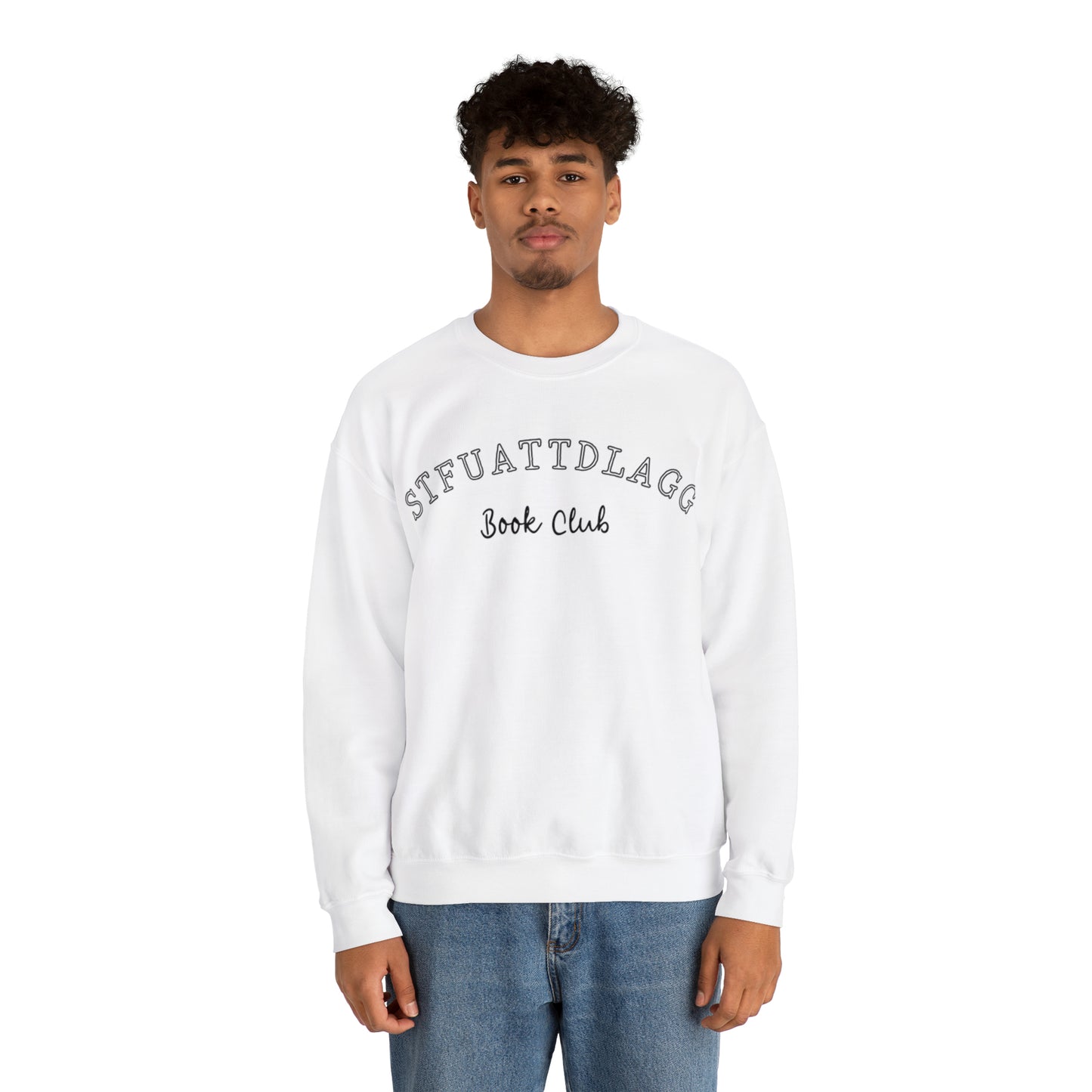 STFUATTDLAGG Book Club - Unisex Heavy Blend™ Crewneck Sweatshirt