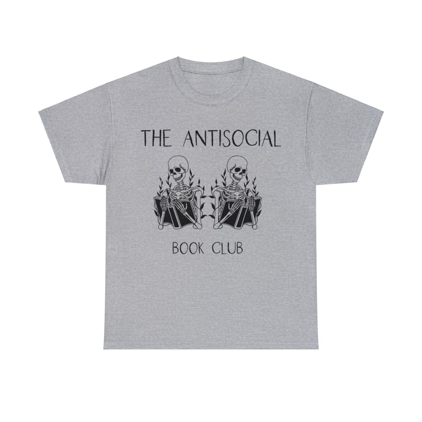 The Antisocial Book Club - Unisex Heavy Cotton Tee