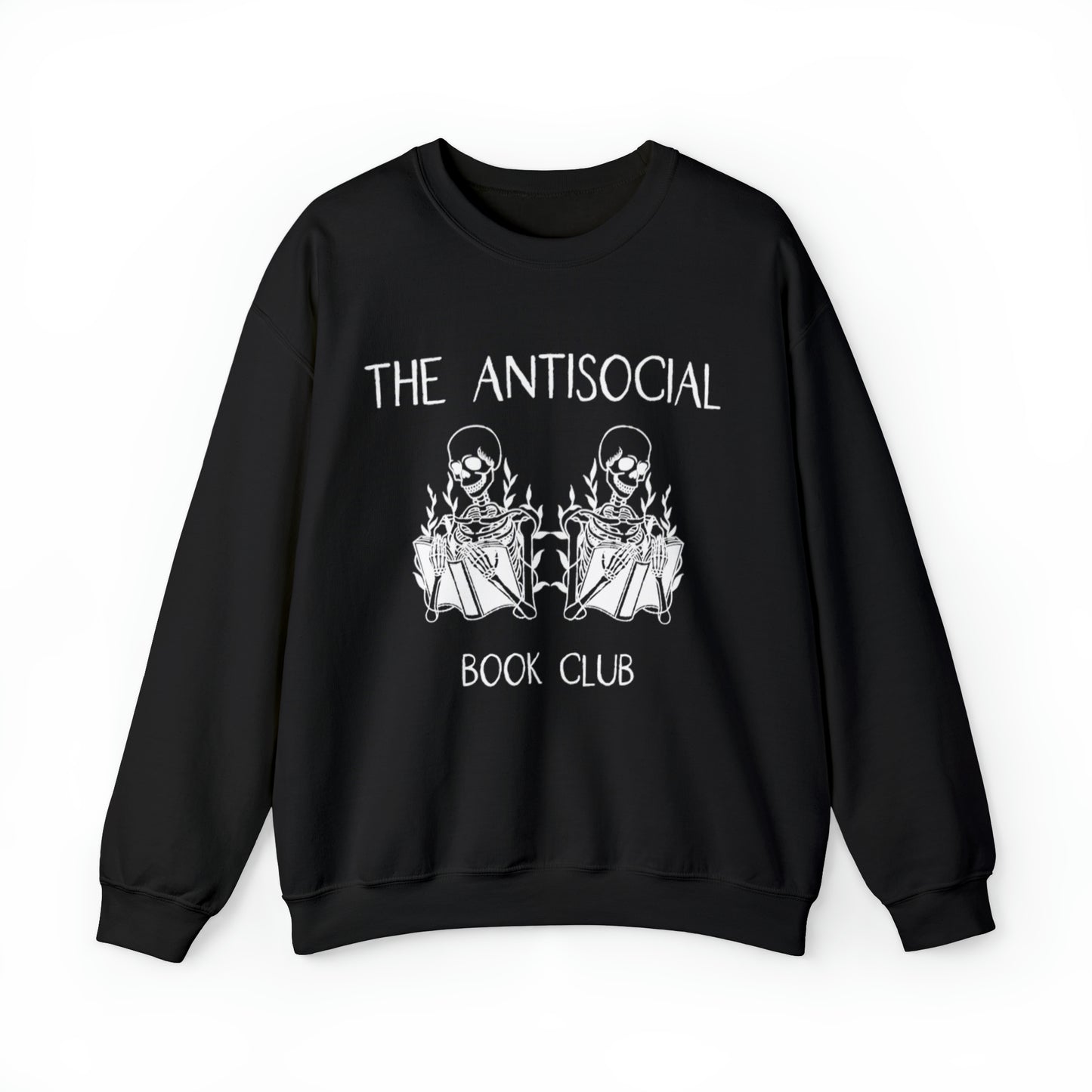 The Antisocial Book Club - Unisex Heavy Blend™ Crewneck Sweatshirt