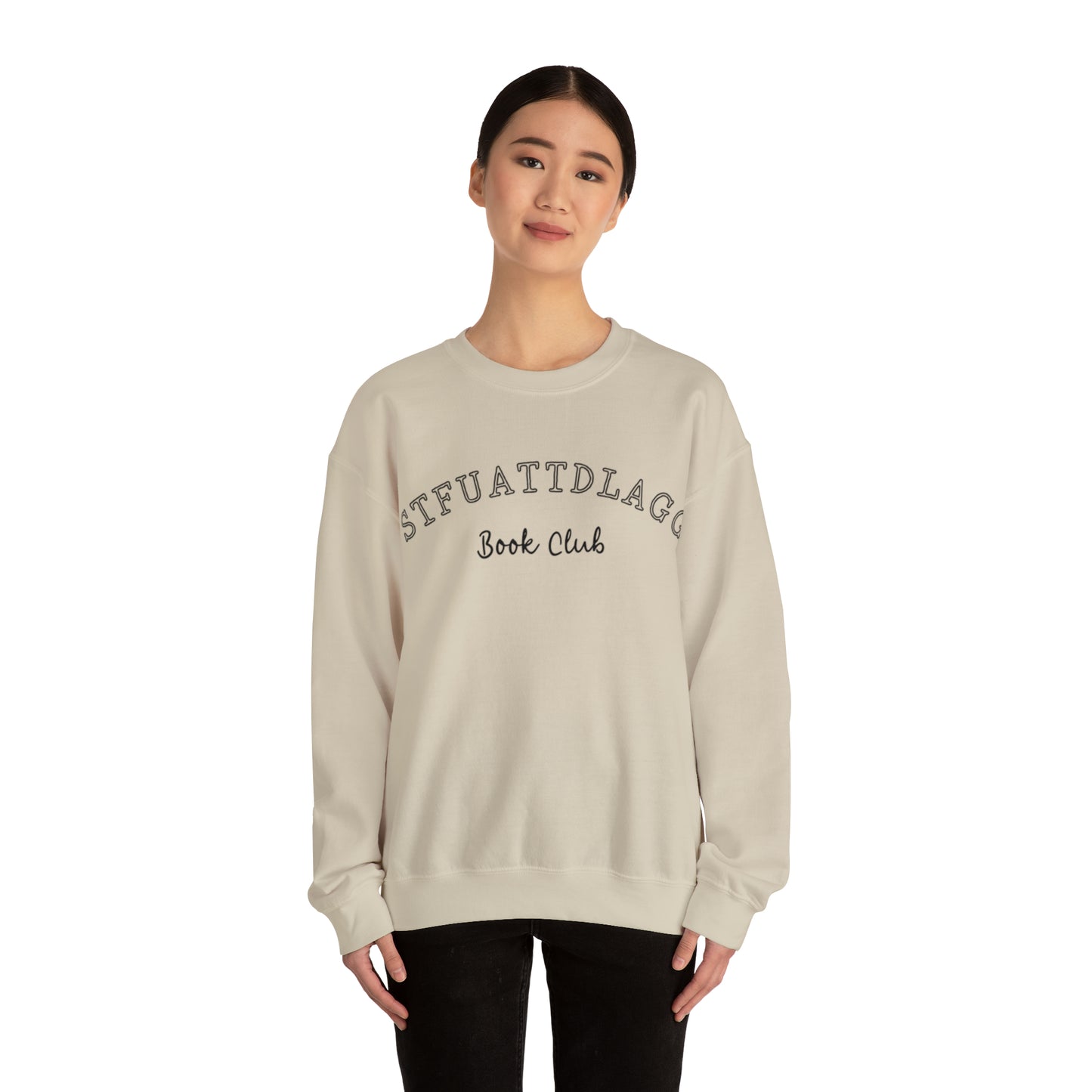 STFUATTDLAGG Book Club - Unisex Heavy Blend™ Crewneck Sweatshirt