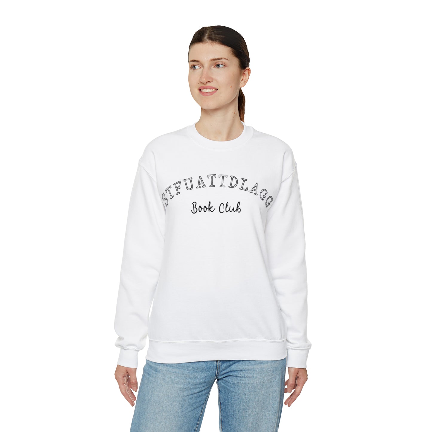 STFUATTDLAGG Book Club - Unisex Heavy Blend™ Crewneck Sweatshirt