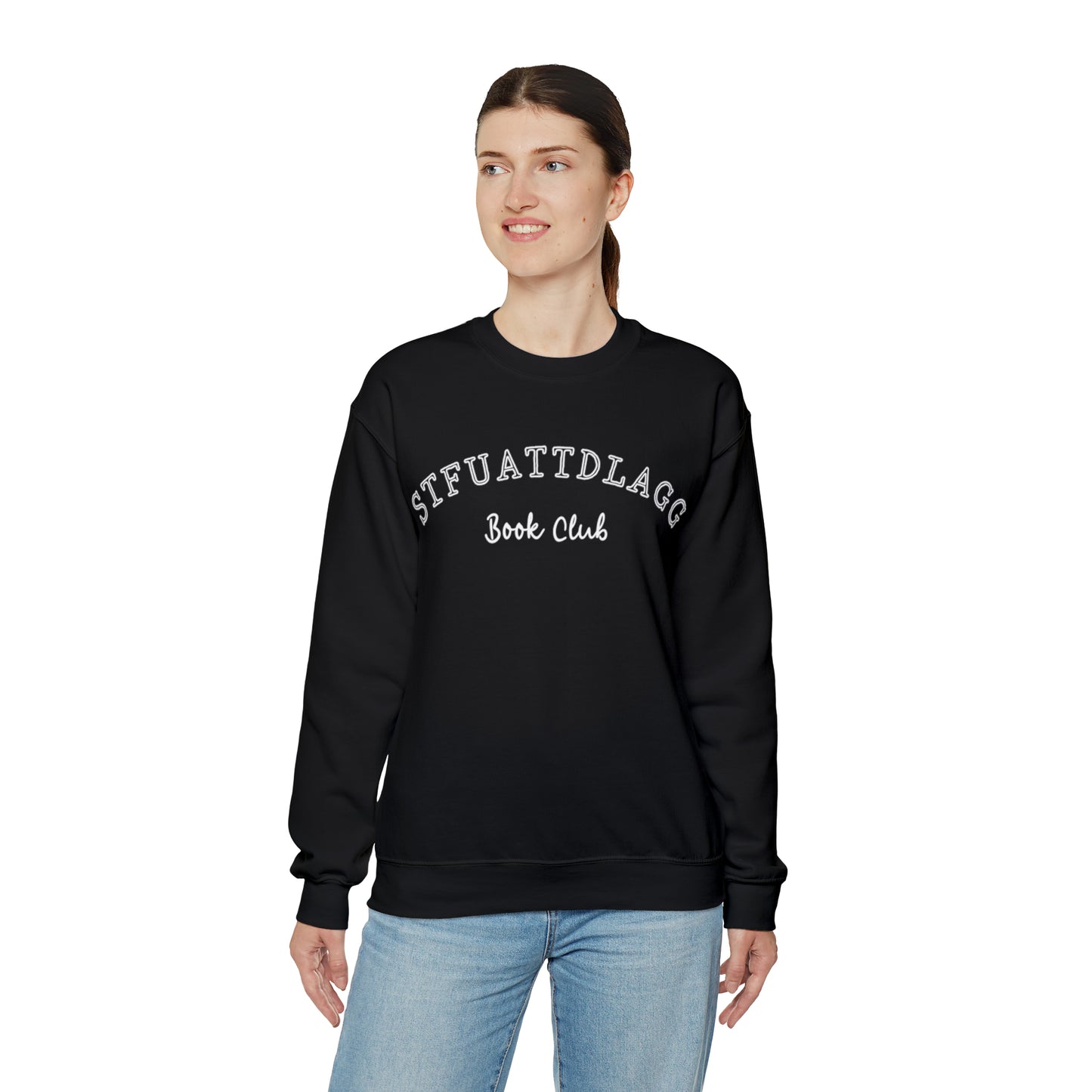 STFUATTDLAGG Book Club - Unisex Heavy Blend™ Crewneck Sweatshirt