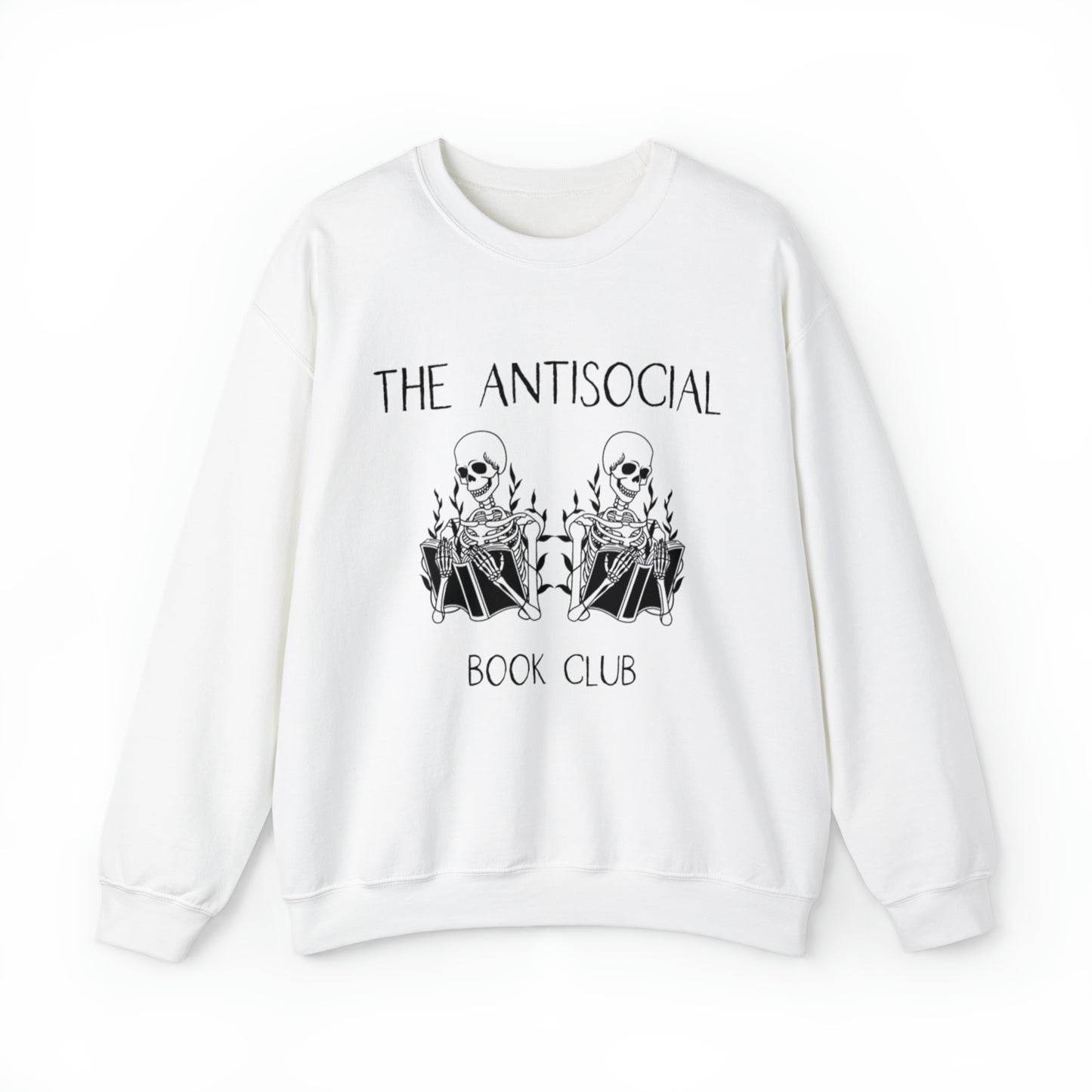 The Antisocial Book Club - Unisex Heavy Blend™ Crewneck Sweatshirt