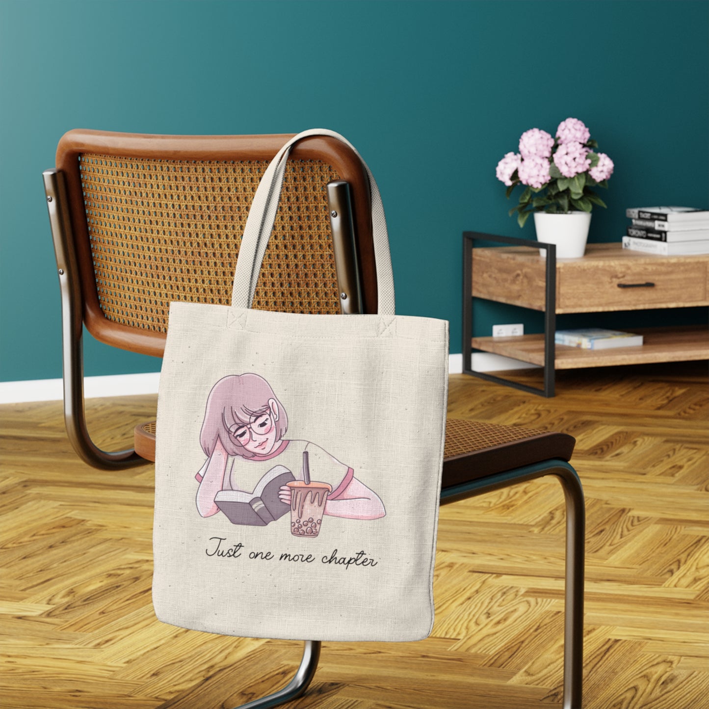 Just One More Chapter - Polyester Tote Bag