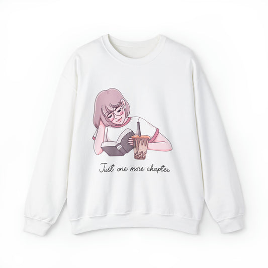 Just one more chapter - Unisex Heavy Blend™ Crewneck Sweatshirt