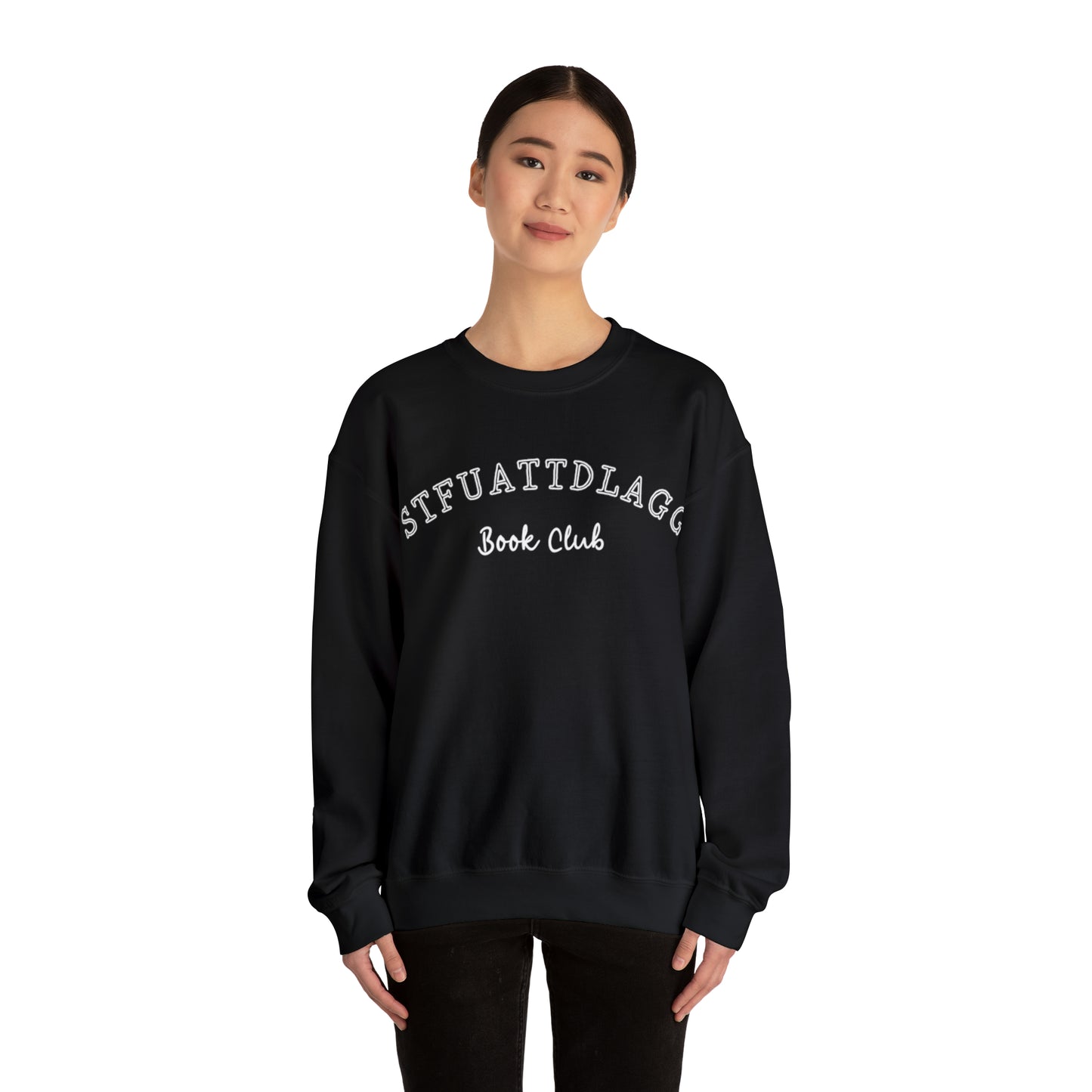 STFUATTDLAGG Book Club - Unisex Heavy Blend™ Crewneck Sweatshirt