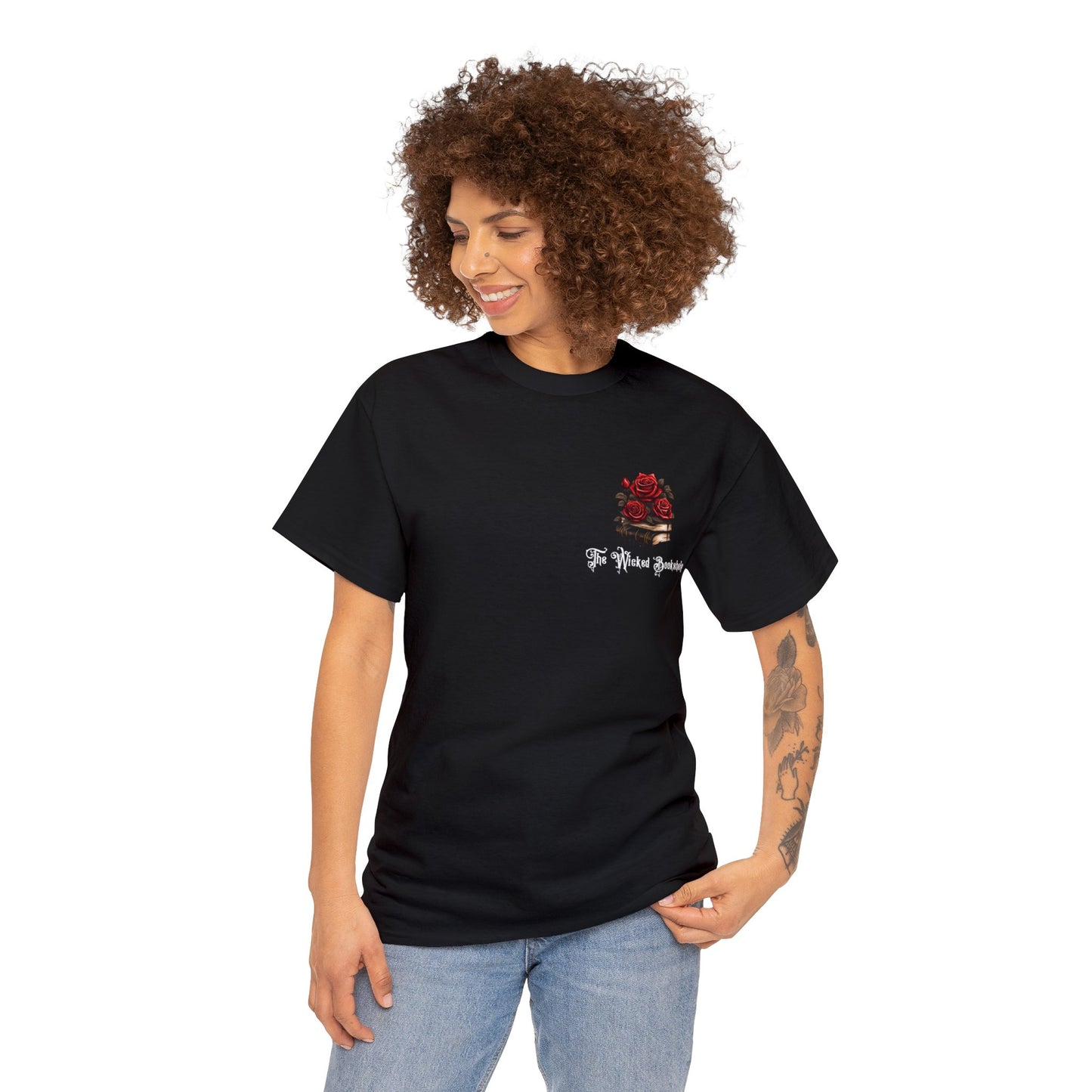 The Wicked Bookshelf - Unisex Heavy Cotton Tee