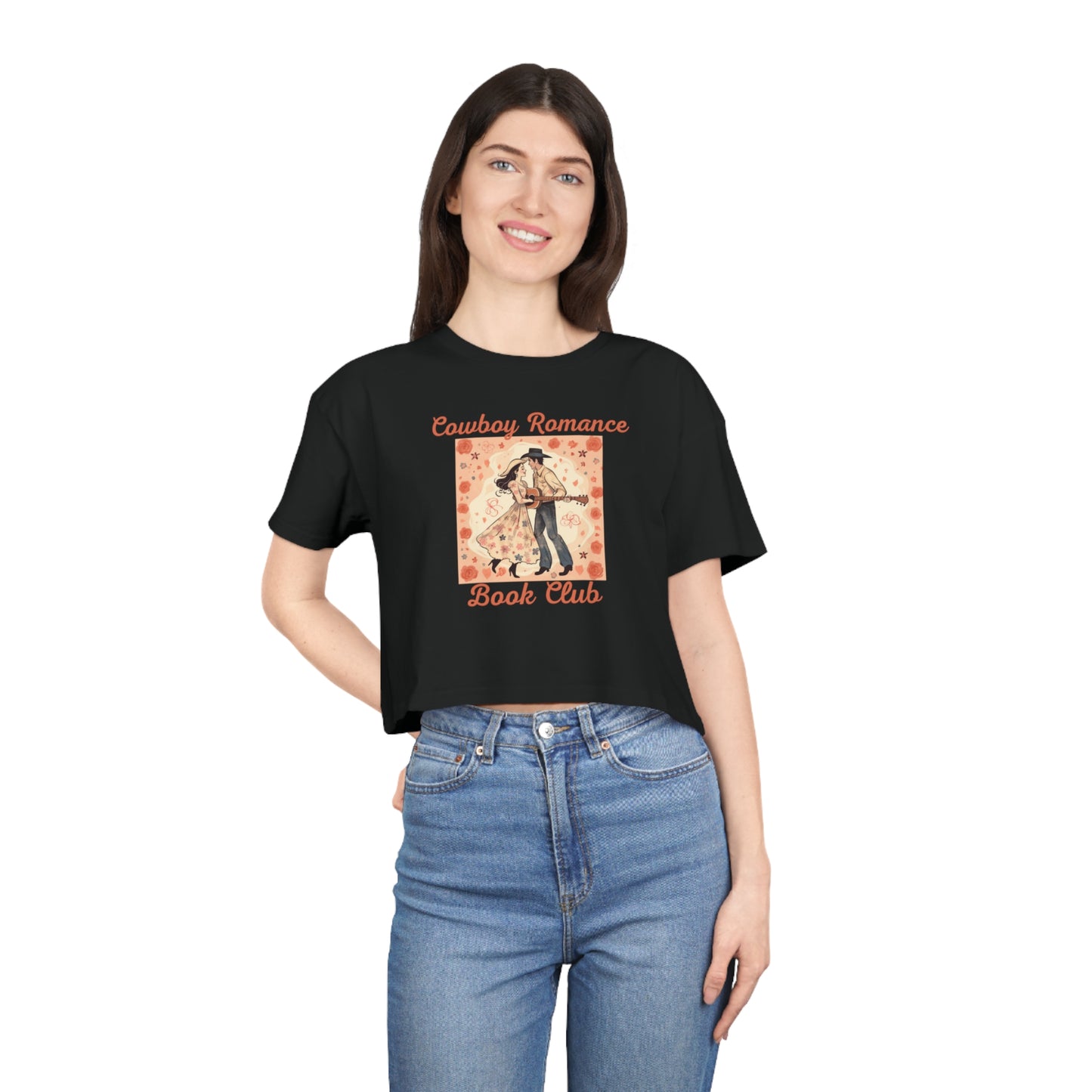 Cowboy Romance - Crop Tee