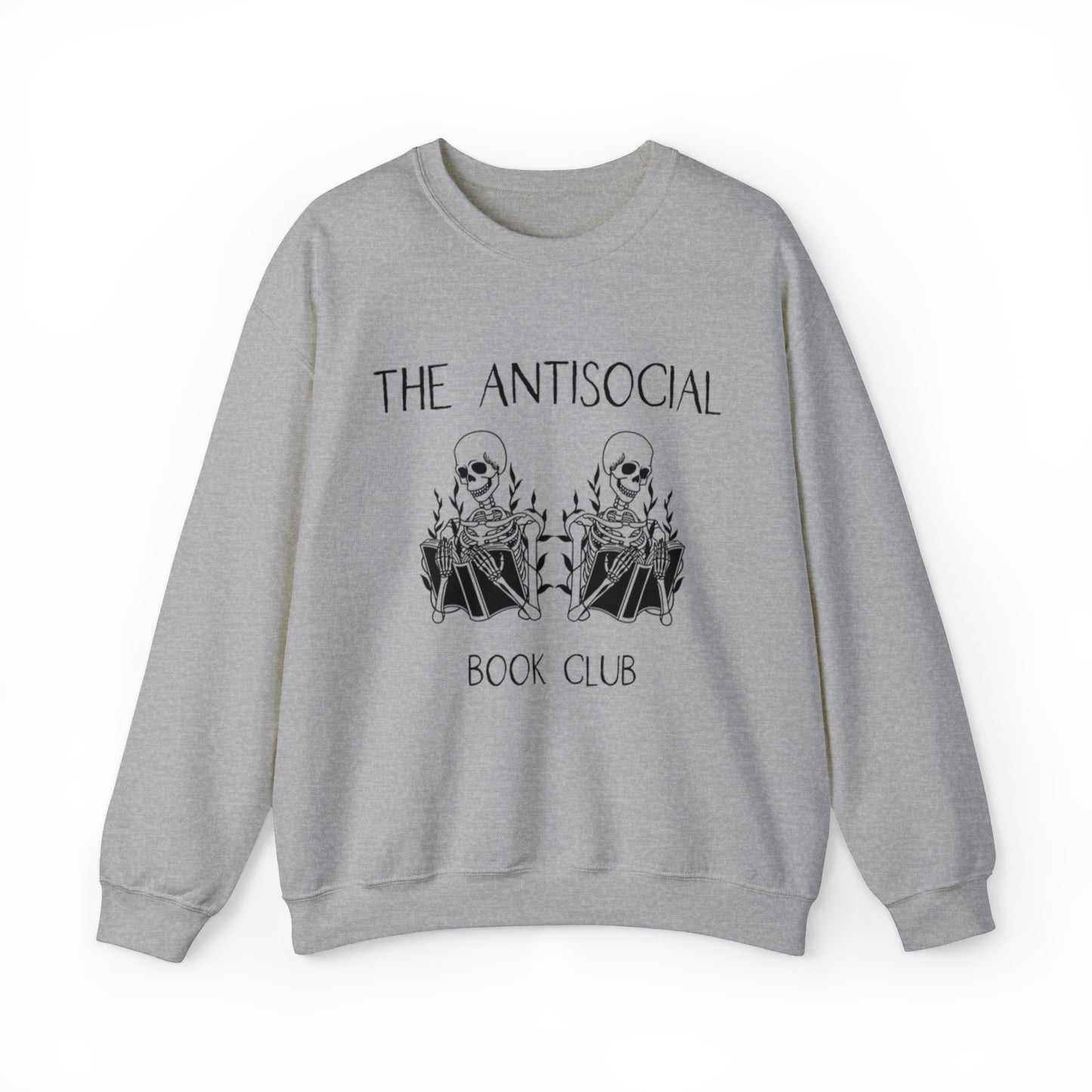 The Antisocial Book Club - Unisex Heavy Blend™ Crewneck Sweatshirt