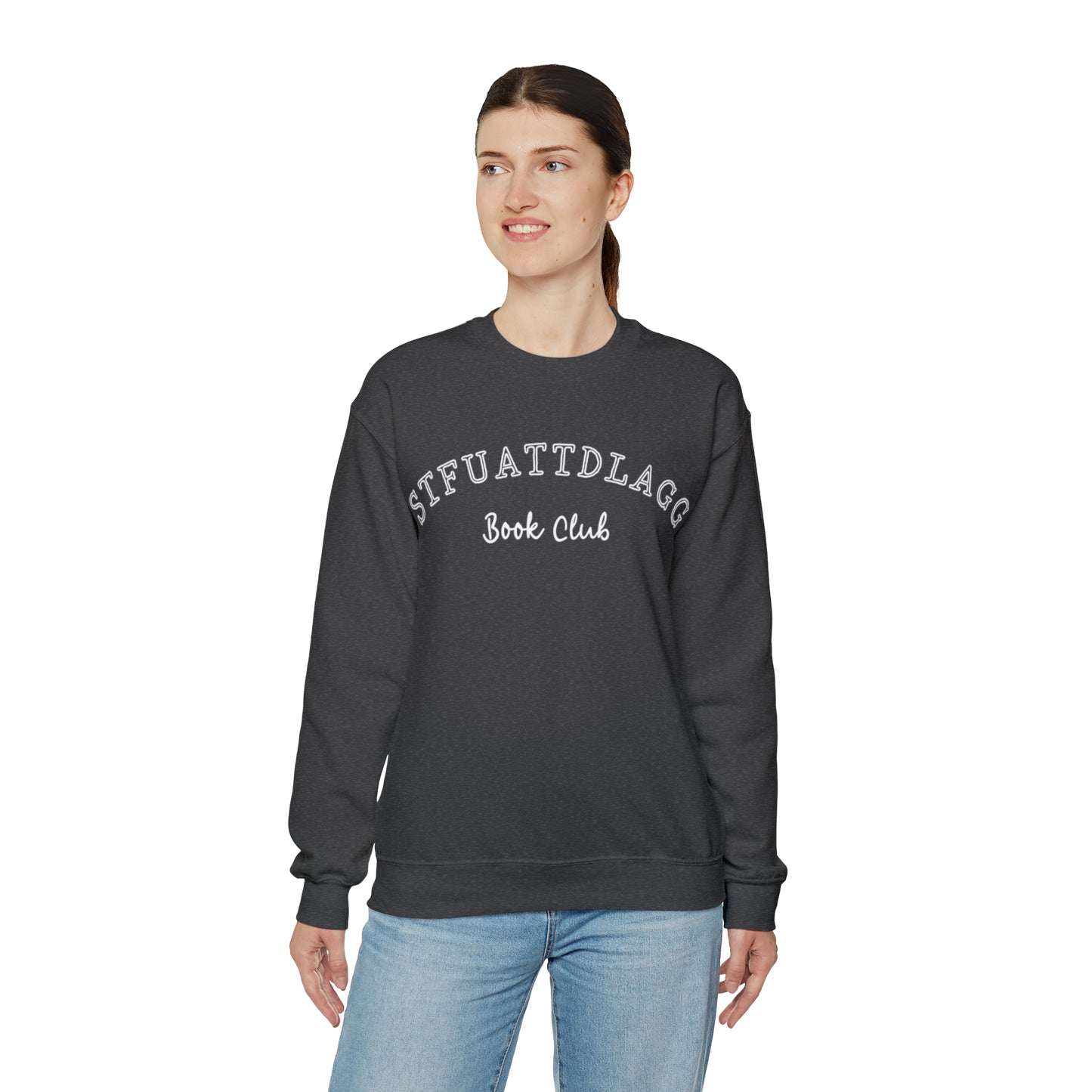 STFUATTDLAGG Book Club - Unisex Heavy Blend™ Crewneck Sweatshirt